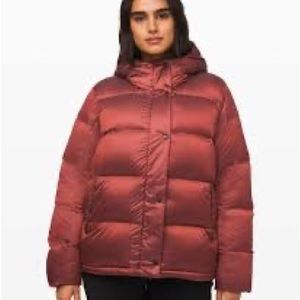 Copper coloured lululemon jacket size 4